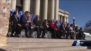 Oklahoma leaders react as Stitt starts second term as governor