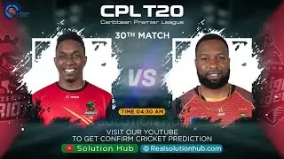 CPL 2021 30th Match Prediction ST Kitts and Navis Patriots vs Trinbago Knight Riders | SKP vs TKR |