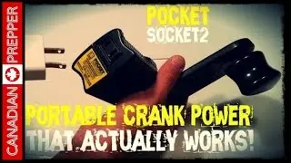 Portable Crank Charger: K-Tor Pocket Socket 2