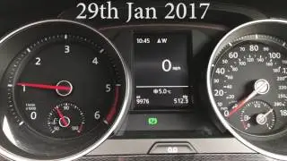 Golf GTD High Idle