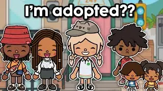 Узнала, что Я УСЫНОВЛЕНА! 😱😭 || Ролевая игра Toca boca life world | с озвучкой 🎙️