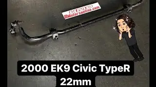 Civic EK9 Rear Sway Bar Install