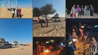 Overnight Camping with Family Friends at Al Khatim Desert, Abu Dhabi | Expat Family