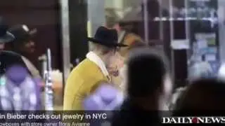 Justin Bieber paid the Avianne & Co team a visit at the NYC showroom