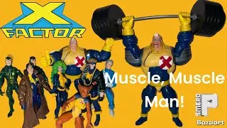Marvel Legends Strong guy action figure review! | X-Men | X-Factor