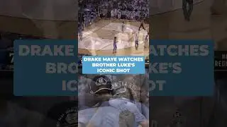 Drake Maye witnessed his brother Luke's clutch March Madness shot 👀 #shorts