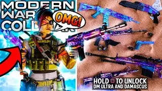 Разблокировка камуфляжей DAMASCUS и DM ULTRA в ОДНОЙ игре...(Modern Warfare и Black Ops Cold War)