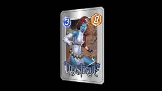 Коллекционная карта Mystique Marvel Snap Collection Card #10