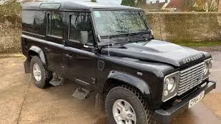 land rover defender 110 2 2TDCi County Utility Station Wagon for sale walkaround + engine running