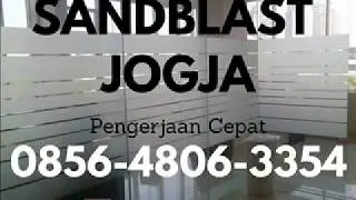 WA: 0856&ndash;4806&ndash;3354, Stiker Kaca Sandblast Jogja, Cutting Sticker Sandblast Jogja
