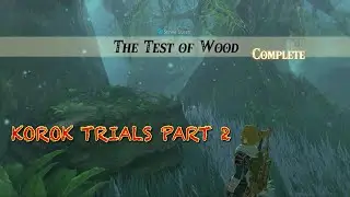 The Korok Trials | Test of Wood | Maag Halan Shrine Zelda Breath of the Wild