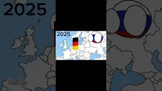 Russia and Germany then vs now | ib    &lrm;&lrm;&lrm;@AshyAnimations&nbsp; #shorts #countryballs