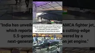 🚀 India&rsquo;s Next-Gen AMCA Fighter&mdash;5.5 Gen with 6th-Gen Engine! 🇮🇳 #india