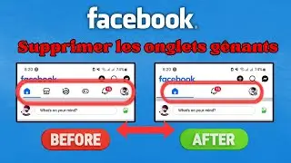Comment personnaliser la barre d'outils Facebook | Ajouter ou supprimer des onglets ind&eacute;sirables