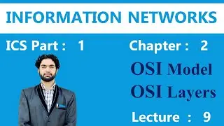 OSI Model | OSI Layers | Lec 9 | CH 2 | ICS Part 1 | M. Hassan Hashmi | #csclassroom