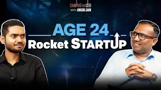 💥Rocket Startup at 24! No IIT, IIM! India's First Space Tech Company! #startupindia  #rocketscience