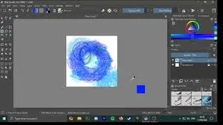Abstract Art challenge speed paint only using 🔵 and the circle tool + &deg;rain sounds&deg; (speed paint)