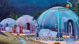Glass Dome House in India 🏠 | Prefab Dome House Tour | Starts ₹5 Lakh | HiTechNest