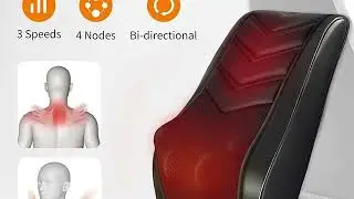 OMASSA Shiatsu Neck Massager with Heat 3D