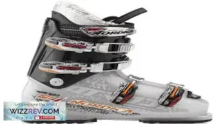 Nordica Men's Hot Rod One 60 Ski Snow 2012 Boots Transparent Silver Black 23.5