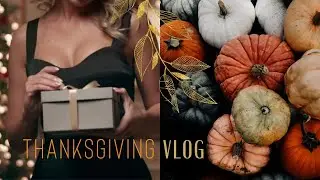 TEXAS VLOG | Thanksgiving, fall decor & healthy foods haul ASMR | Noh&ecirc;me