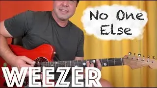 Guitar Lesson: How to play No One Else by Weezer!