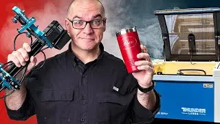 Как гравировать стаканы лазером Thunder Laser — Thunder Bolt