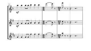 How to Train Your Dragon Compilation - A flute, Alto Sax, and Clarinet Trio