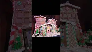 Holiday Gingerbread House at Disney&rsquo;s Grand Californian Hotel! 🎄❤️😀 #chipndale  #gingerbreadhouse