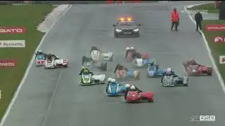 Molson Group British Sidecar Championship, Donington Park, Race 1 highlights