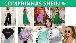 COMPRINHAS SHEIN ✨ / NOVIDADE NESSE VÍDEO - Vestidos, bolsa, óculos etc. #shein #comprinhas
