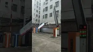 0.6S High Speed Barrier Gates, Fast Barrier Gates, blue cabinet with 3m foam rod, KKH3017