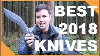 Best Knives of 2018!  [EDC Folding Knives & Fixed Blades]