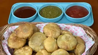 Halwai-like crispy peas kachori now at home! ✨ Absolutely perfect and crispy recipe!