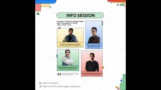 INFO SESSION: Kickstart Your Tech Adventure with GDGoC Widyatama