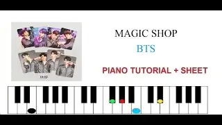 ON BTS PIANO SHEET FREE | PIANO TUTORIAL