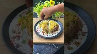 #shorts No Fire Dahi Bread Sandwich Chaat #easyrecipe #ashortaday