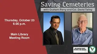 Saving Cemeteries at the Williamson County Public Library