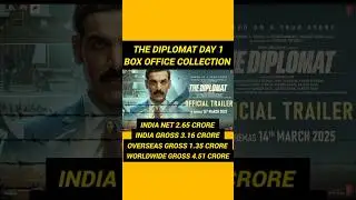 The Diplomat Box Office Collection, The Diplomat 1st Day Worldwide, John Abraham