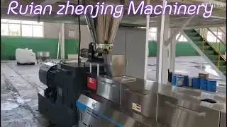 Biodegradable Granuals Compound Making Machine | Compostable Resin Compound Forming Machine