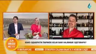 Ovako se PRAVILNO bira parfem! 📍 Čovek Parfem intervju za RTV 1 (8.3.2023)