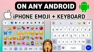 iPhone Keyboard On Android | iOS Emojis keyboard on android | iOS emoji kaise lagaye