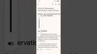 LTE Retainability KPI VoLTE Call Drop  || timetotrigger