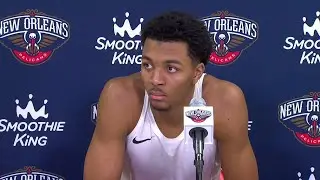 Trey Murphy III Postgame Interview | Pelicans at Pistons 1/13/23