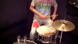 Nate Smith 's Cool Funk Groove #2 ( The Fearless Flyers - Ace of Aces ) - Drum Lesson #373
