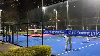 China Youngman Panoramic paddle tennis court.canchas de padel, padel court, p&aacute;del court, padel court