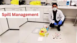 Best Way to clean Blood spill in Laboratory I Blood spill management