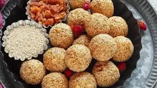 Tel ka Laddu. Recipe.🌾🥜🧆😋👍👌🙏🙏