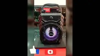 Sonikex PORTABLE with Phone Stan 🔊 & Disco light 🔊