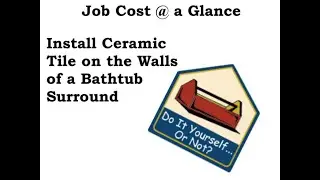 Cost to Tile a Tub Surround